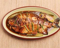 红烧金鲳鱼