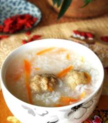 胡萝卜肉丸粥