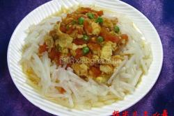 西红柿鸡蛋山药面