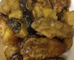 咖喱香菇土豆鸡翅