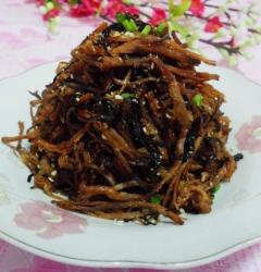 山楂海苔芝麻牛肉丝