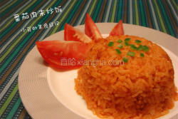 番茄肉末炒饭