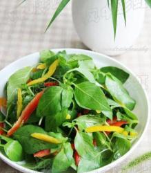 彩椒拌荆芥