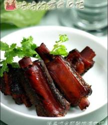 桔皮茶熏排骨