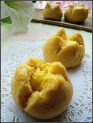 玉米椰蓉开花馒头