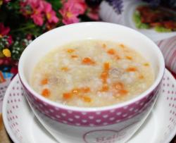 肉末胡萝卜粥