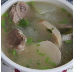 董太的私方菜--鸡腿菇排骨汤