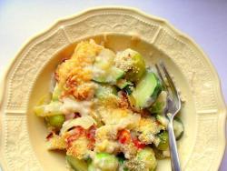 西葫芦甜椒洋葱球甘蓝gratin