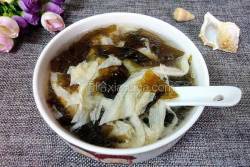 腐竹紫菜汤