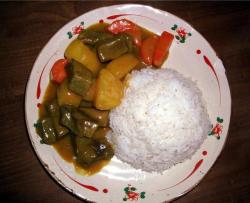 咖喱土豆牛肉饭