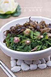 菠菜黑木耳