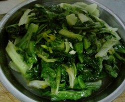 清炒苦麦菜
