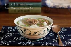 萝卜牛骨汤