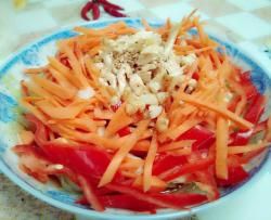 鸡丝莴笋凉拌菜