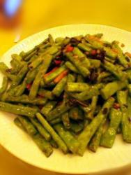 紫苏蒜蓉炒四季豆