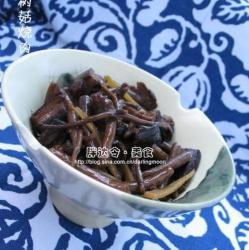 茶树菇烧肉