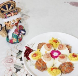 一蛋两吃:魔鬼蛋+肉丸蛋