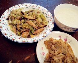 香菇洋白菜