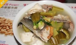 凉瓜豆腐鱼汤