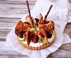 栗子&焦糖坚果塔