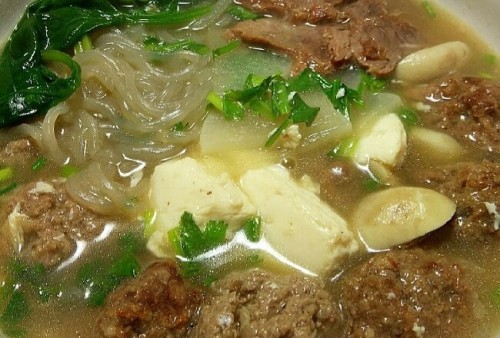 牛肉丸子湯