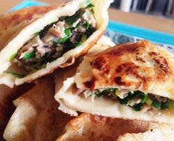 韭菜虾皮猪肉盒子