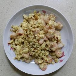 虾滑鸡蛋