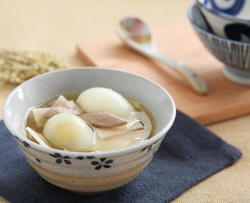 鸽蛋猪肝冬笋汤