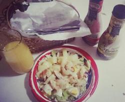 柠檬汁煎鸡胸-可做鸡胸土豆沙拉