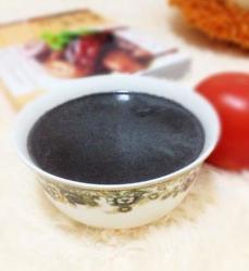 养生餐-黑芝麻山药糙米糊