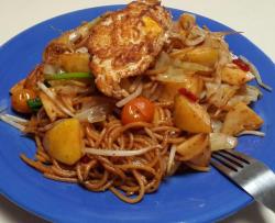 香辣苹果时蔬意面