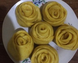 玫瑰南瓜馍