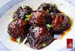 红烧油面筋塞肉:浓油赤酱就要这个味儿