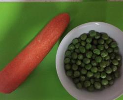 宝宝辅食-胡萝卜豌豆泥