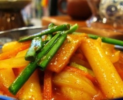 超简单的辣炒年糕