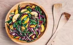 黄桃甘蓝豆角沙拉