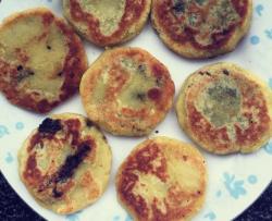 红薯红糖黑芝麻煎饼