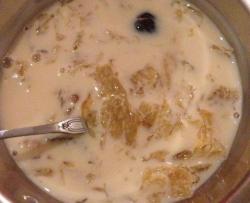 红枣椰汁冰糖炖燕角