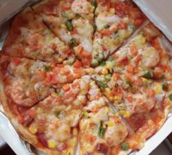 披萨披萨,最爱的薄底披萨