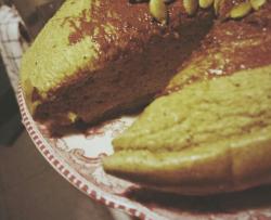 电饭锅抹茶无油蛋糕