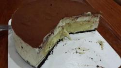 榴莲爆浆芝士蛋糕