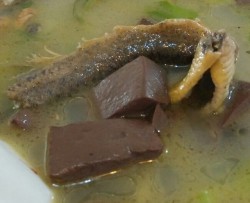 泥鳅鸡血汤