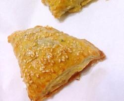 葱香培根芝士夹心酥