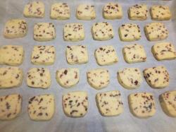 蔓越莓曲奇  shortbread加入蔓越莓干