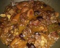 洋葱红焖羊肉