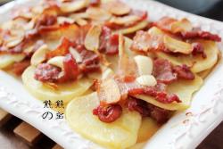蜜汁五花肉烤土豆