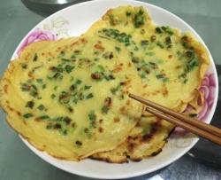 鸡蛋葱香饼