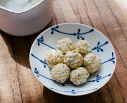 无油低卡香菇鸡肉丸