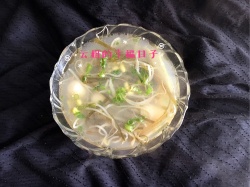 豆芽海带银鱼汤