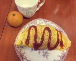 日式营养蛋包饭